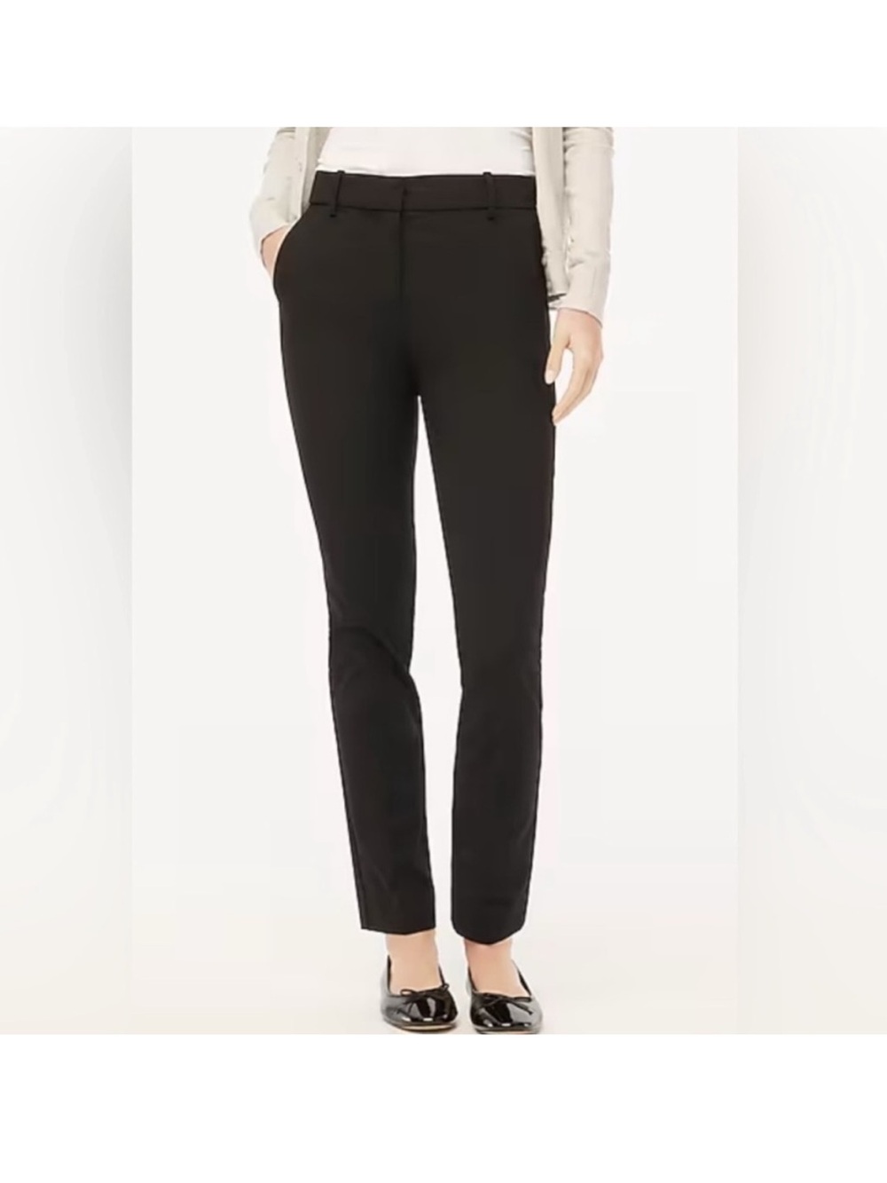 J Crew Pants 6 Trouser Black